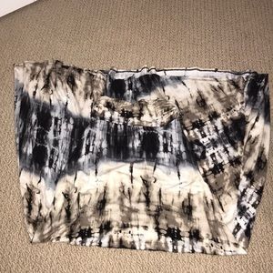 Tie dye maxi skirt-small